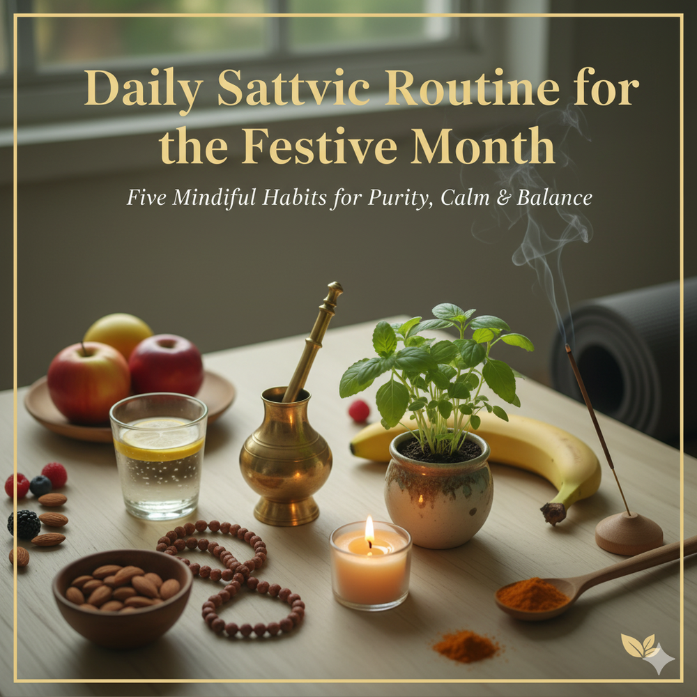 Daily Sattvic Routine for the Festive Month