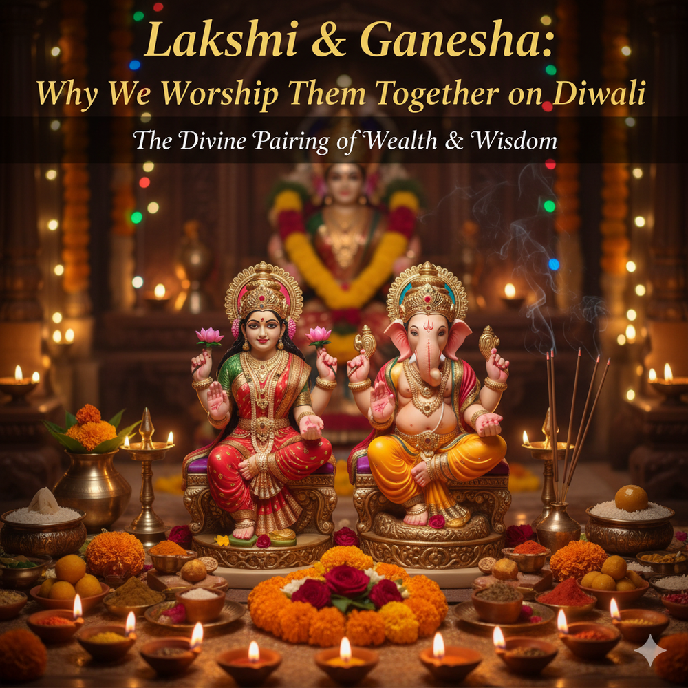 Lakshmi & Ganesha: Why We Worship Them Together on Diwali