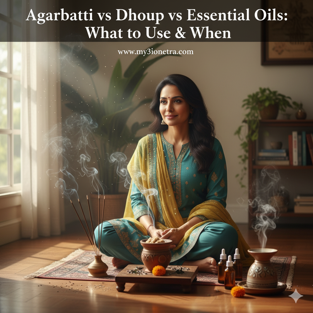 Agarbatti vs Dhoop vs Essential Oils: What to Use & When