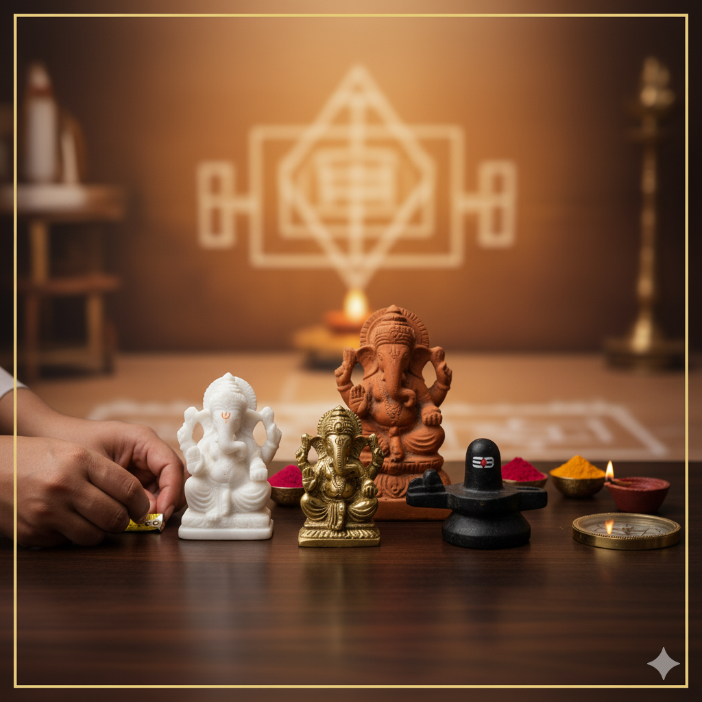 How to Choose a Murti: Material, Size & Placement Vastu