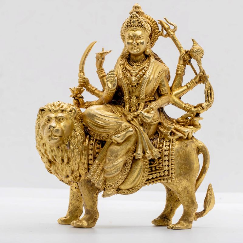 Maa Durga Murti “ Brass Idol - 4"