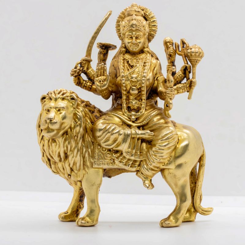 Maa Durga Murti “ Brass Idol - 4"