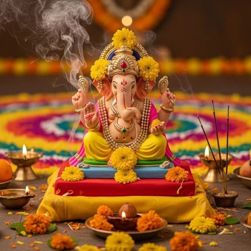 Ganpati anusthan - Jwala Devi Mandir, Himachal Pradesh - my3ioNetra