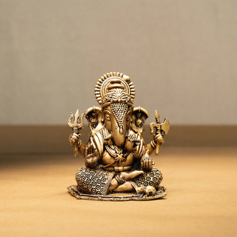 Shree Ganesh Murti “ Brass Idol of Vighnaharta