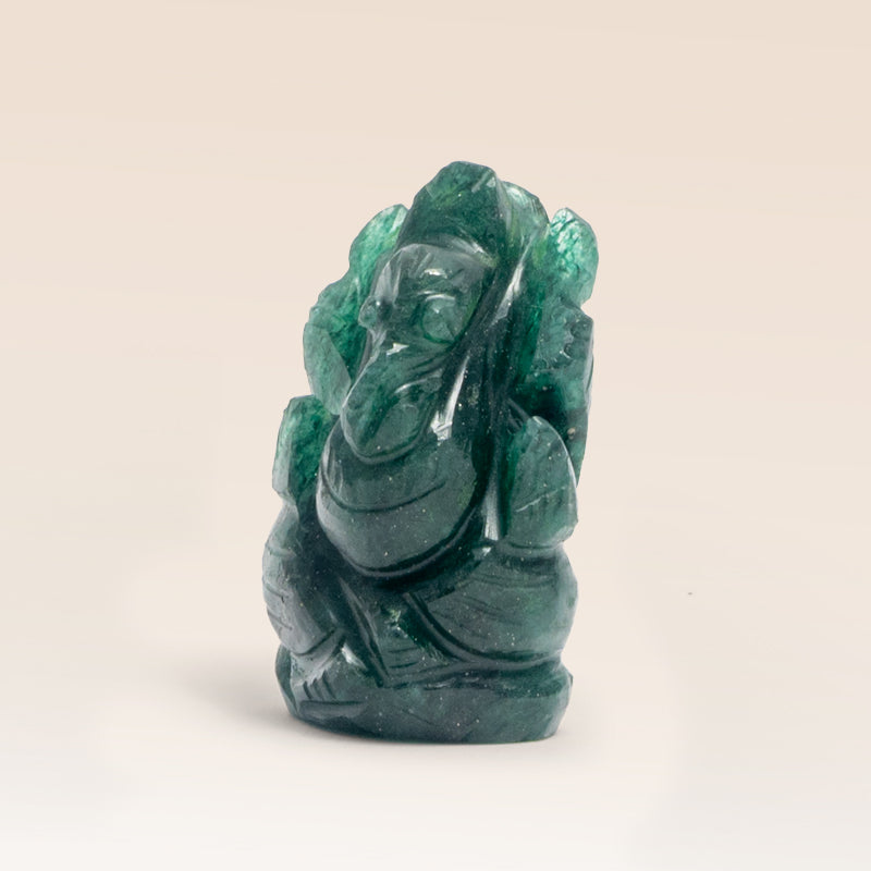 Green Jade Ganesha