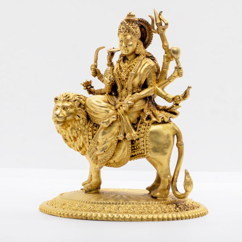Maa Durga Murti “ Brass Idol - 3.5"