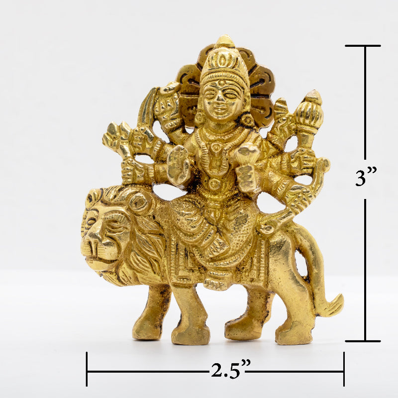 Maa Durga Murti “ Brass Idol - 3.0"
