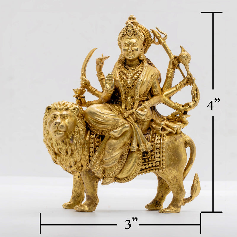 Maa Durga Murti “ Brass Idol - 4"