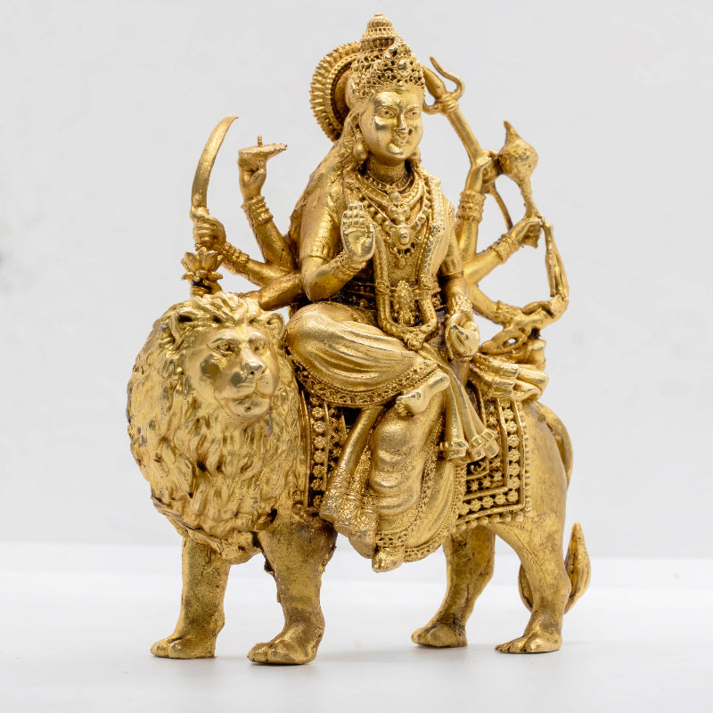 Maa Durga Murti “ Brass Idol - 4"