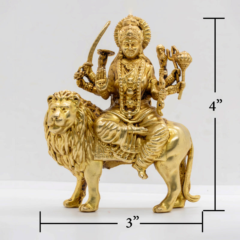 Maa Durga Murti “ Brass Idol - 4"