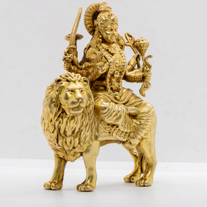 Maa Durga Murti “ Brass Idol - 4"