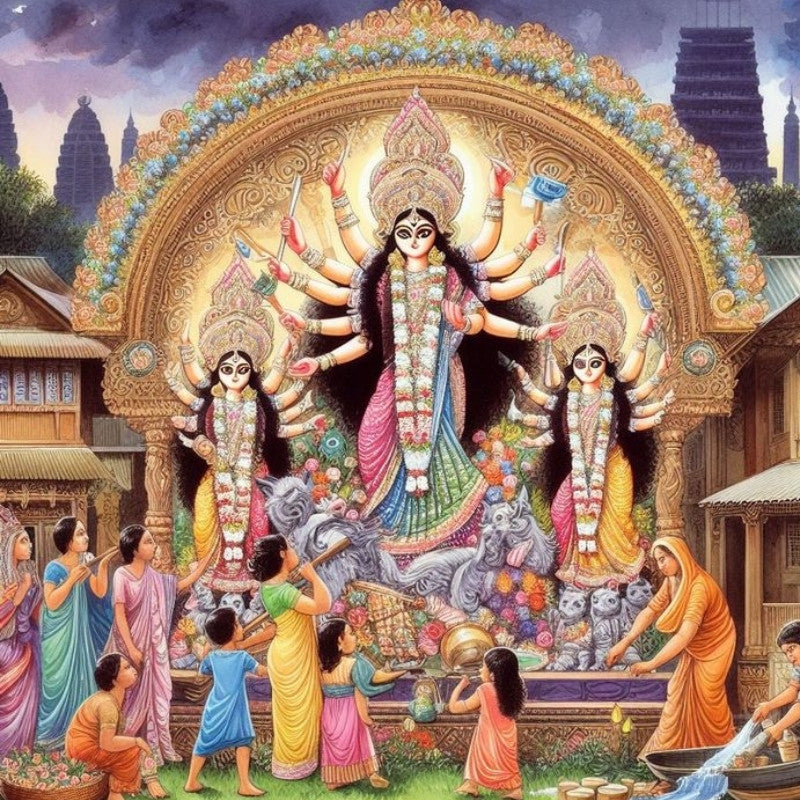 Vastra Arpan - Maa Mangla Gauri Shakti Peeth, Gayaji - my3ioNetra