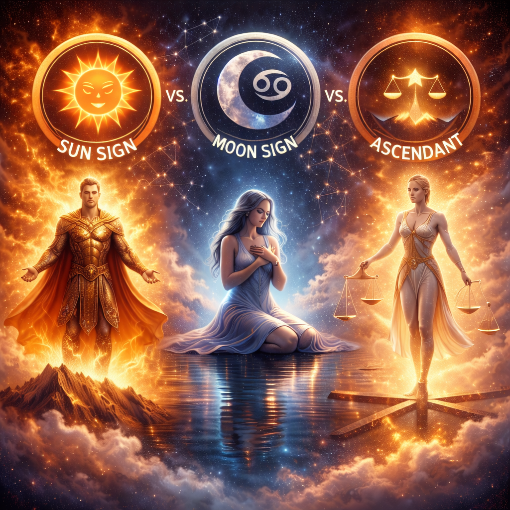 Sun Sign vs Moon Sign vs Ascendant: Which One Matters More?