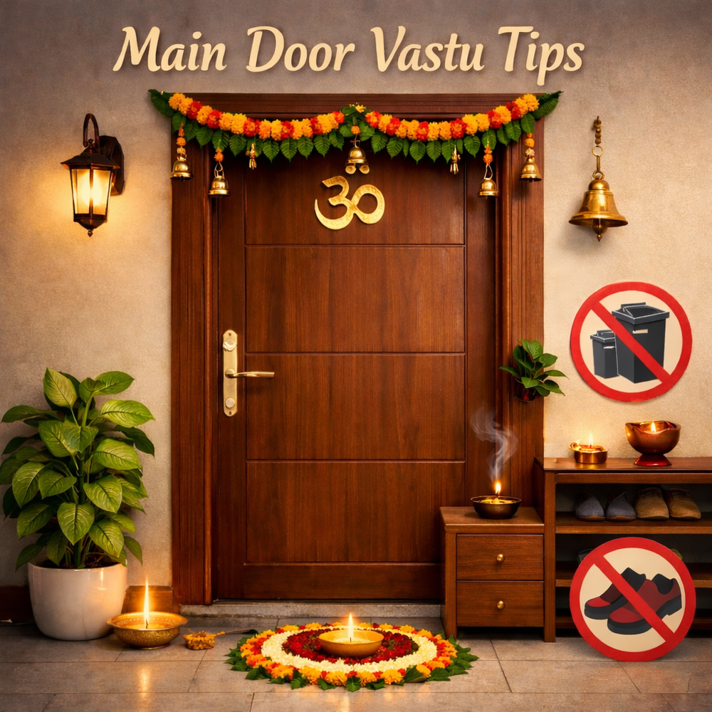 Main Door Vastu: 10 Easy Tips for Prosperity (Vastu Without Demolition)