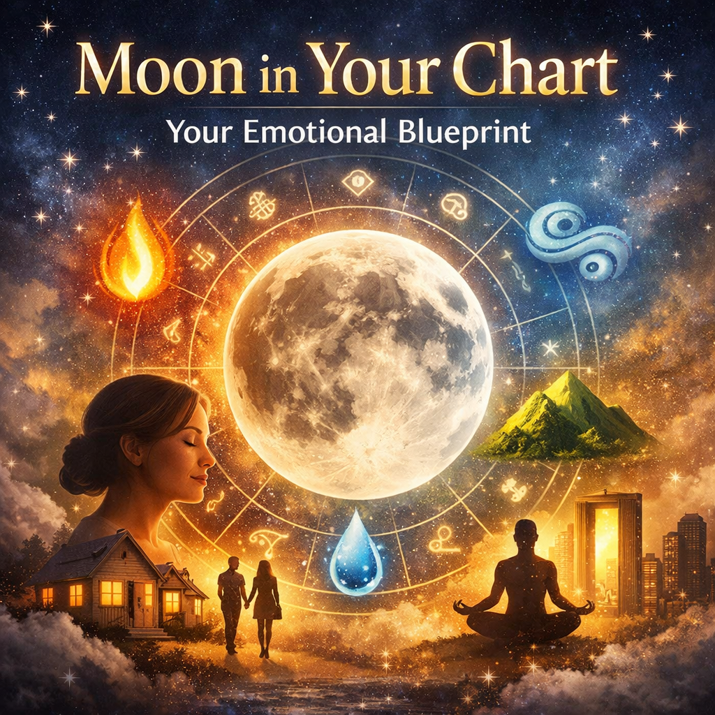 Moon in Chart – Your Emotional Blueprint