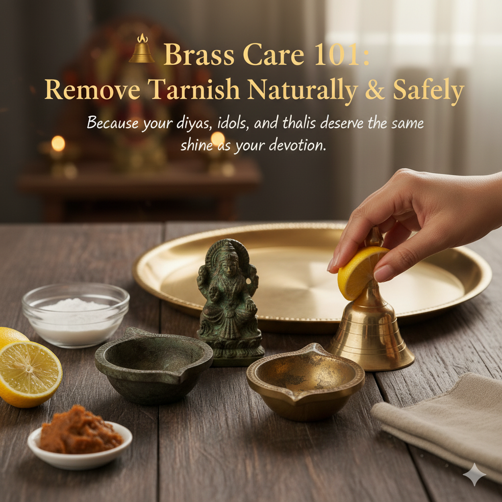 Brass Care 101: Remove Tarnish Naturally & Safely