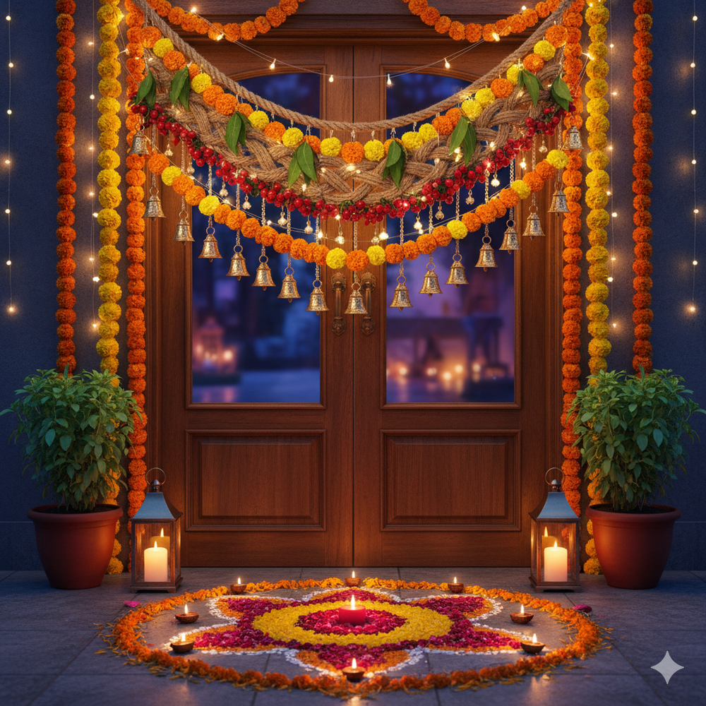 Eco-Friendly Torans & Door Décor You Can Reuse