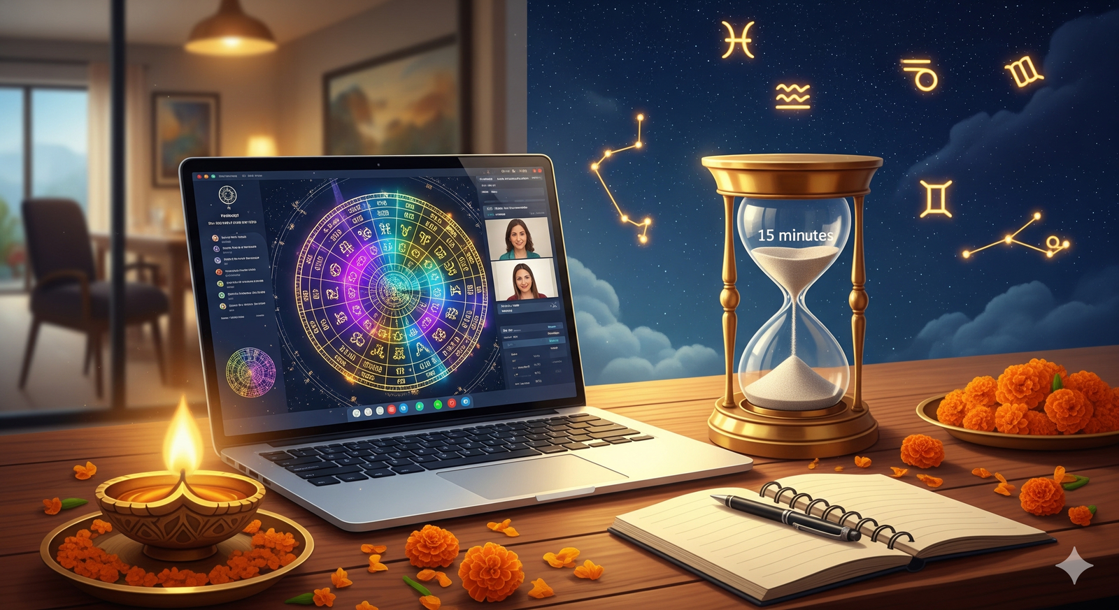 Online Astrology Consultation: What to Ask in Your First 15 Minutes