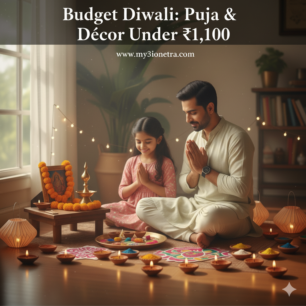 Budget Diwali: Puja & Décor Under ₹1,100