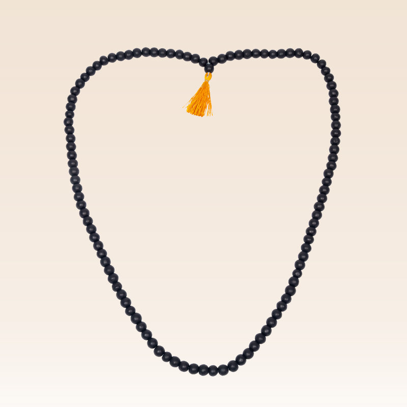 Divine Karungali Mala (Sacred Ebony Wood Mala for Protection & Spiritual Power)