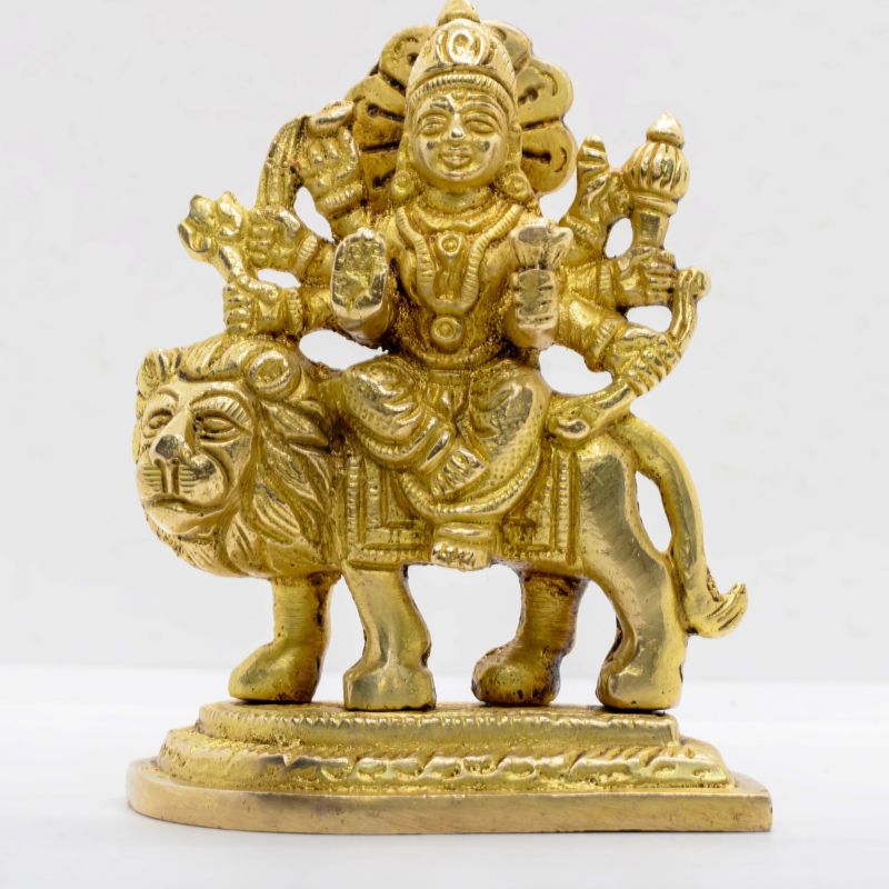 Maa Durga Murti “ Brass Idol - 3.5"