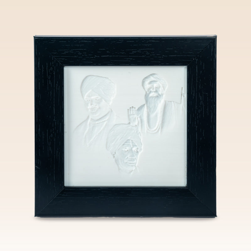 Swamiji Combined 3D Light Frame