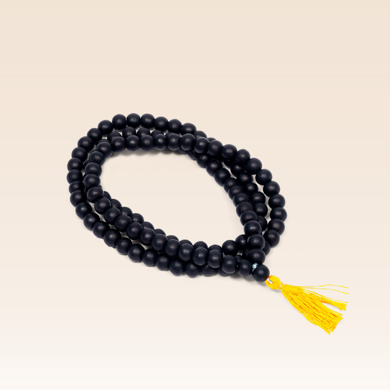 Divine Karungali Mala (Sacred Ebony Wood Mala for Protection & Spiritual Power)