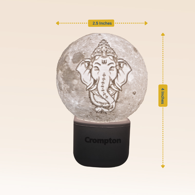 3D Ganesh Socket Lamp
