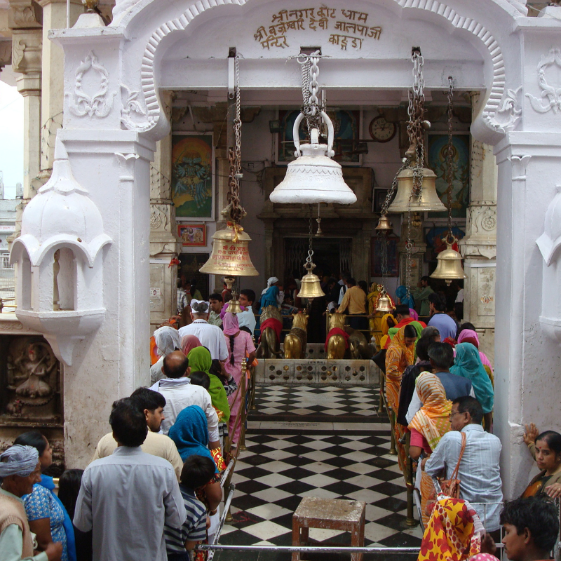 Aarti Bhog seva - Shri Bajreshwari Temple