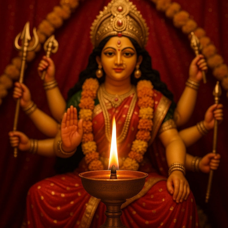 Akhand Jyoti - Maa Mangla Gauri Shakti Peeth, Gayaji - my3ioNetra