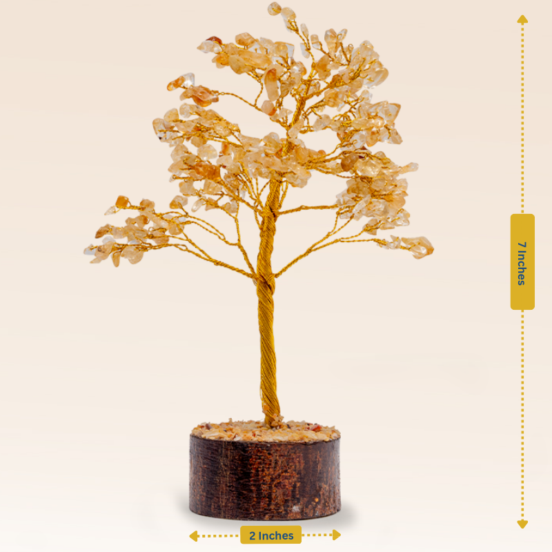 Citrine Crystal Tree
