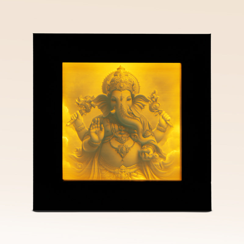 Ganesh 3D Light Frame