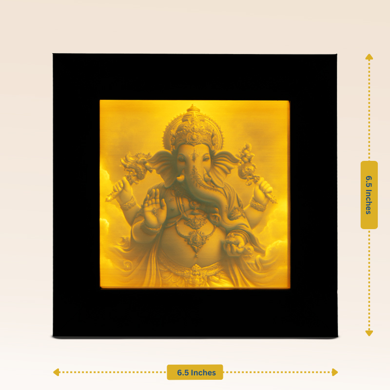 Ganesh 3D Light Frame