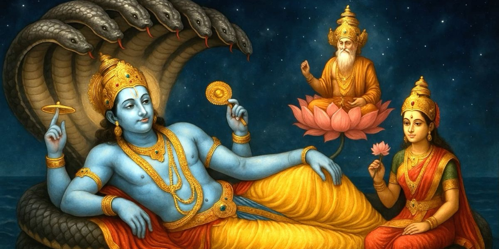 Tulsi Archan – 21 Times Vishnu Nama at Shri Vishnupad Temple (Utpanna Ekadashi)