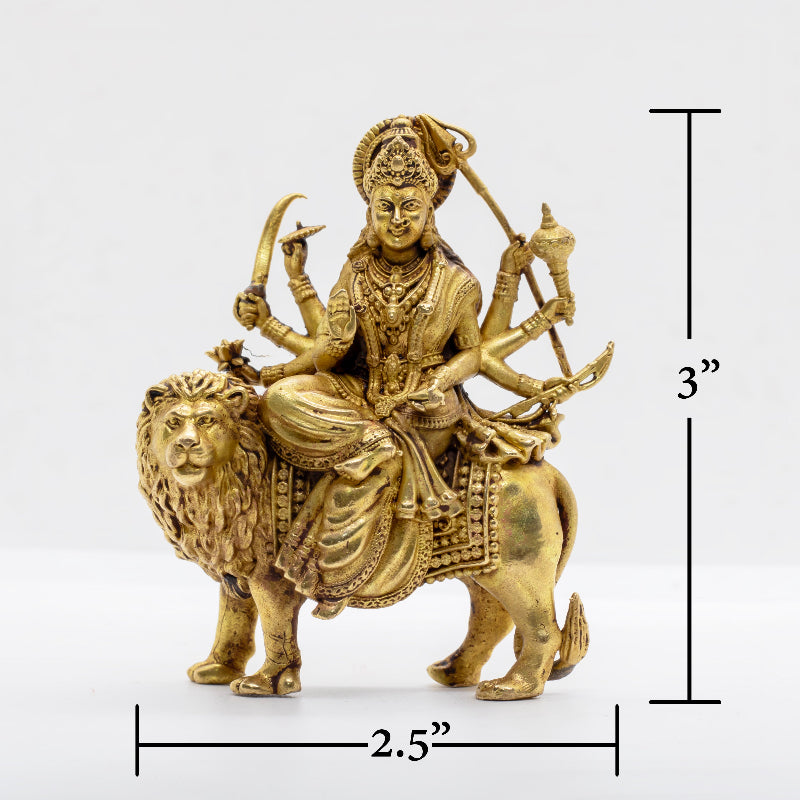 Maa Durga Murti “ Brass Idol - 3"