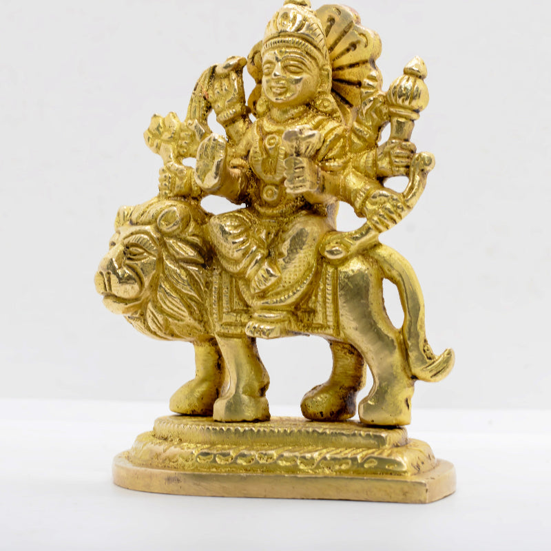 Maa Durga Murti “ Brass Idol - 3.5"
