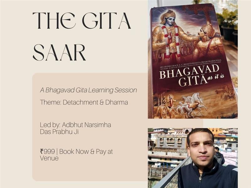 The Gita Saar- Bhagavad Gita Workshop - my3ioNetra