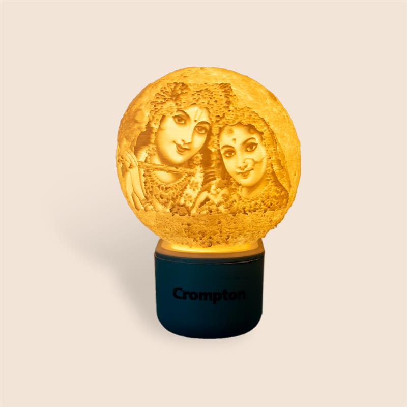 Radha Krishna 3D Socket lamp