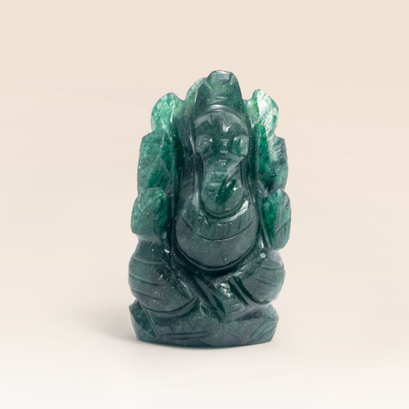 Green Jade Ganesha